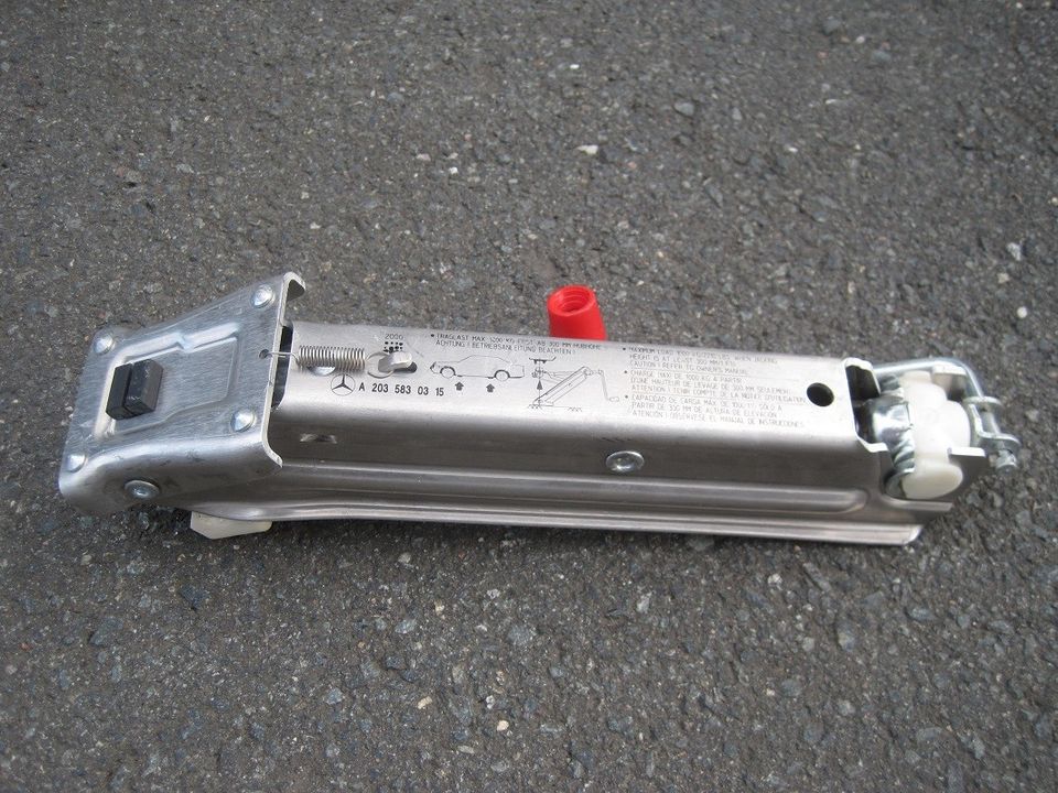 MB W203 W209 alkuperäinen alumiininen tunkki