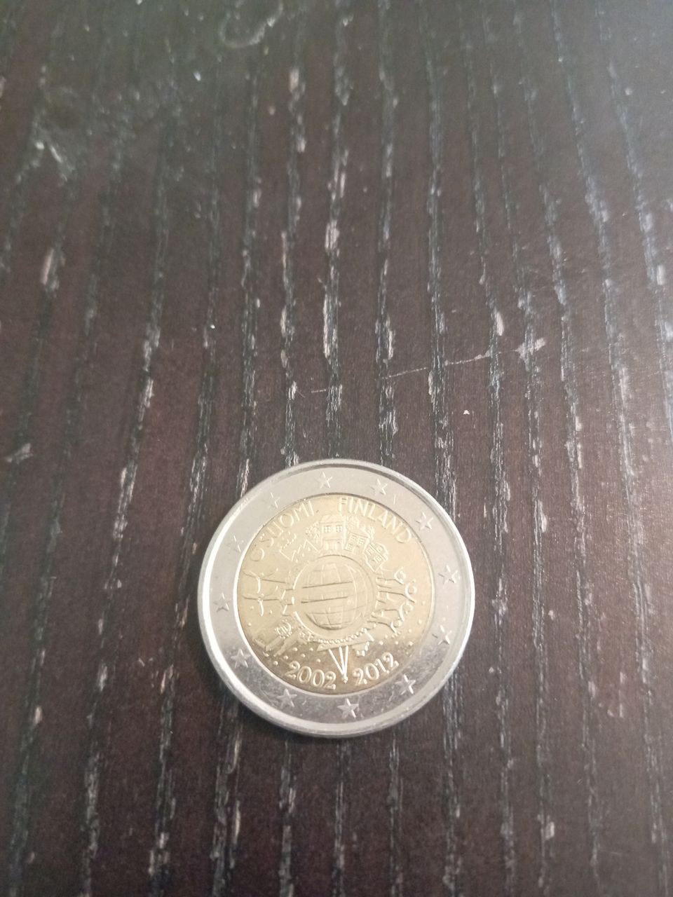 2€ Suomi Euro 10vuotta 2012