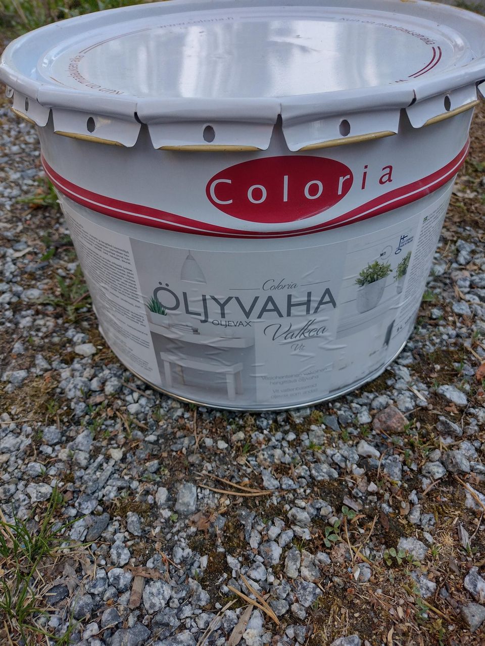 Coloria öljyvaha valkoinen 9L