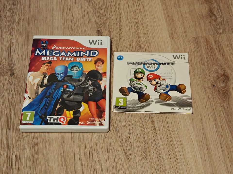 Wii pelit, Mario kart ja Megamind