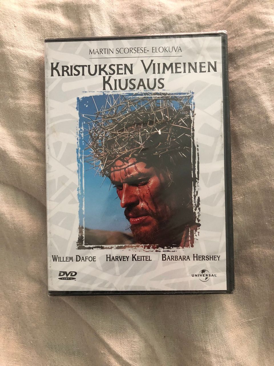 Kristuksen viimeinen kiusaus - Martin Scorsese - Willem Dafoe - DVD (muoveissa)