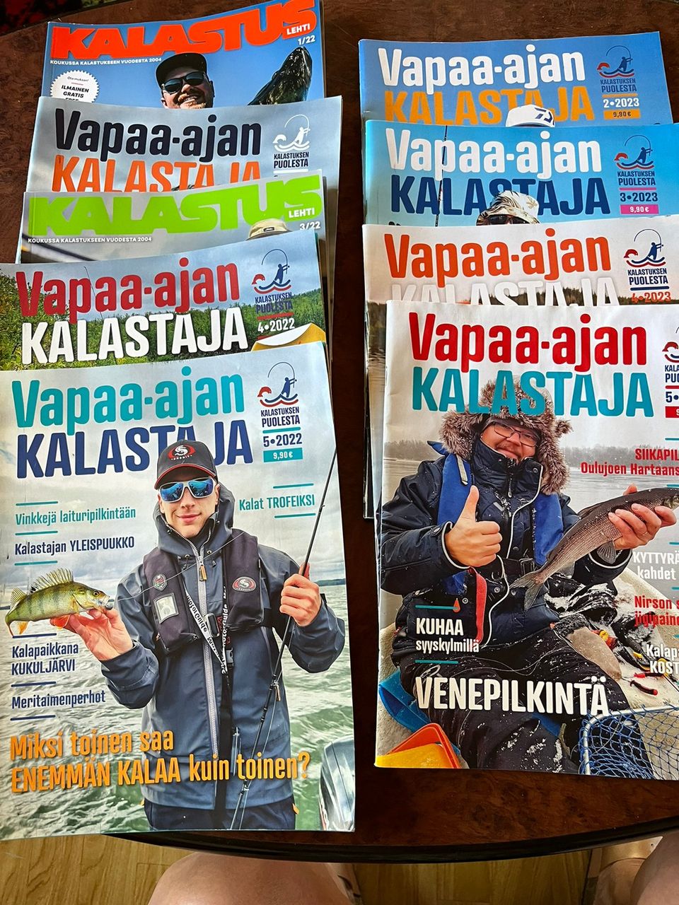 Kalastuslehtiä  kalastuksesta kiinnostuneille😊🐠