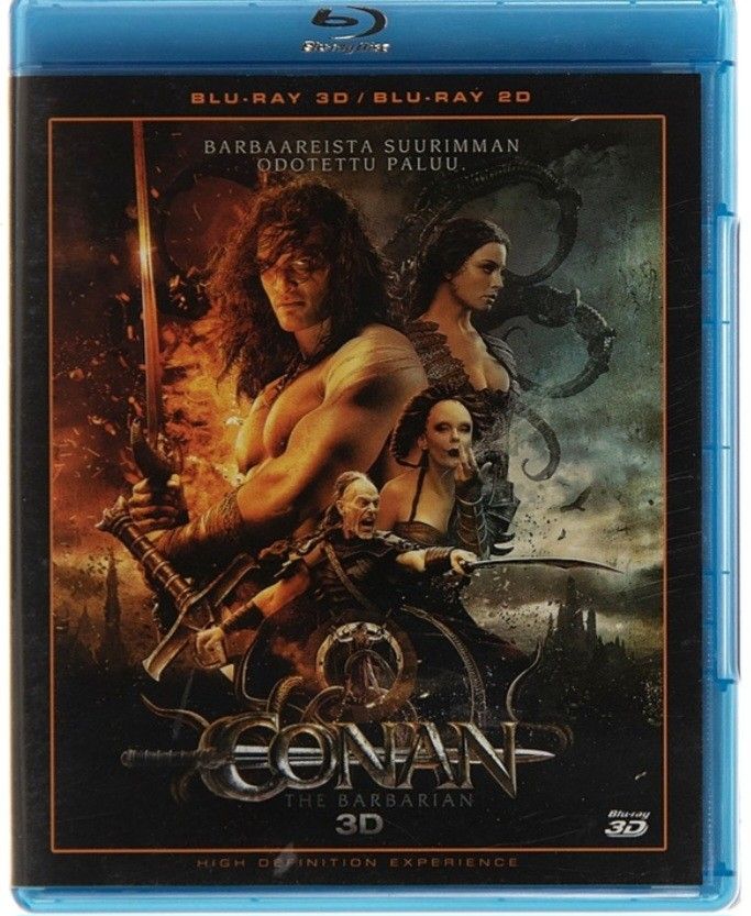 Conan The Barbarian, 2011 (3D Blu-ray + Blu-ray)