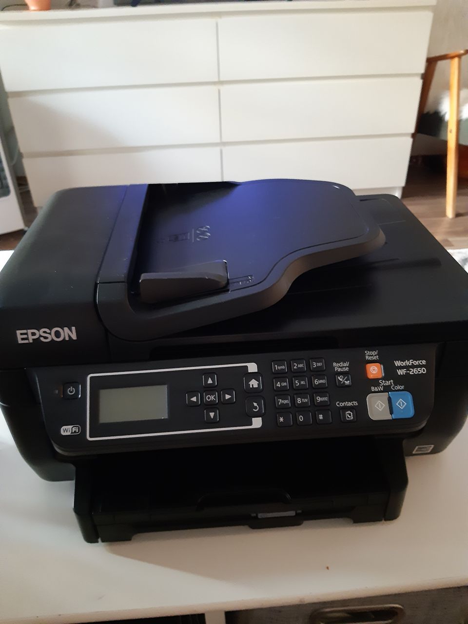 Epson wf-2650 tulostin faxilla