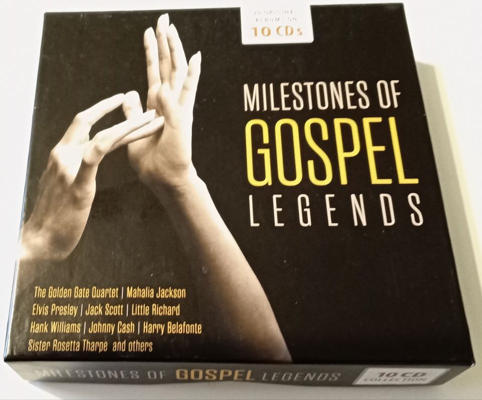 Gospel 10 Cd-levyn paketti