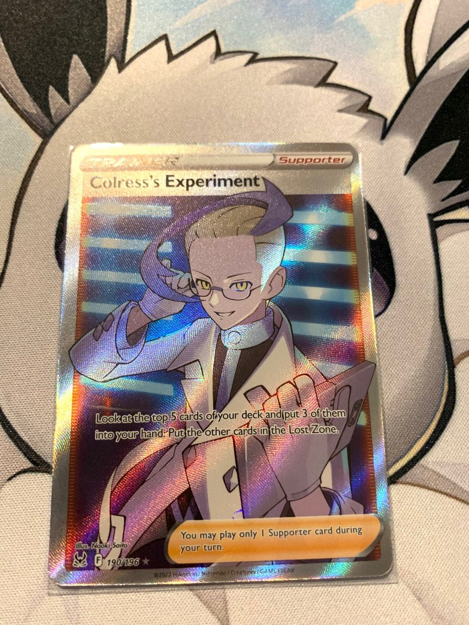 Colress's Experiment 190/196  (Pokemon TCG / Lost Origin)