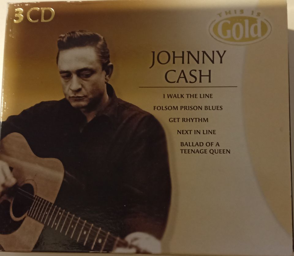 Johnny Cash: This Is Gould 3 cd-levyn boxi