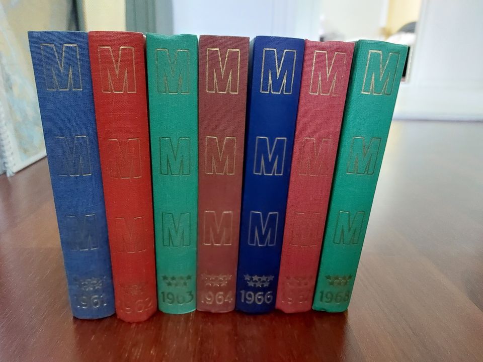 Mitä-Missä-Milloin kirjoja 1960-luvulta