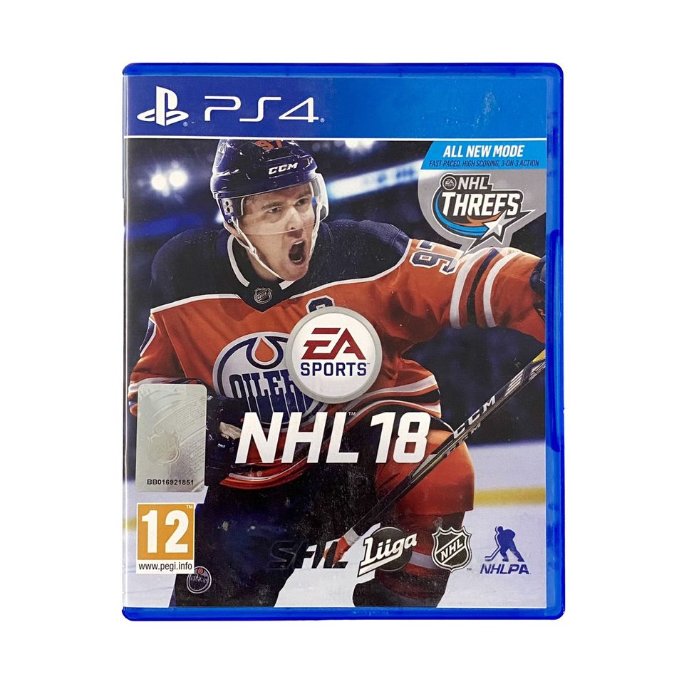 NHL18 - PS4/PS5 (+löytyy paljon muita pelejä)