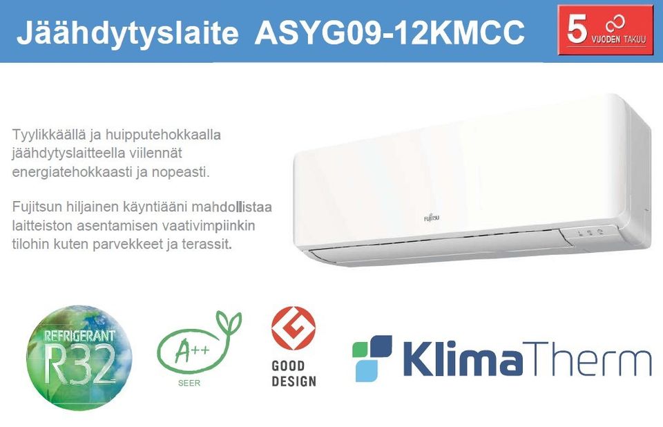 Fujitsu KMCC 09 jäähdytyslaite