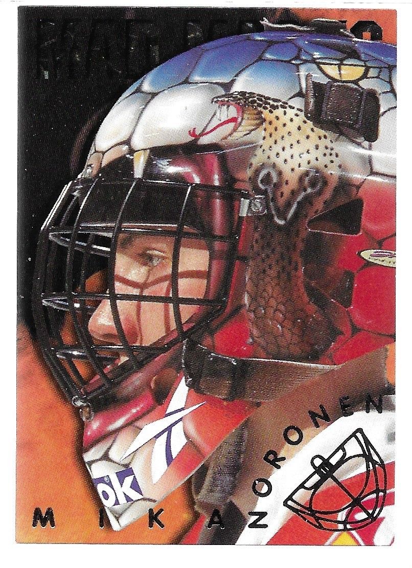 Jääkiekko Mad Mask Mika Noronen 10/12 98-99 Cardset.