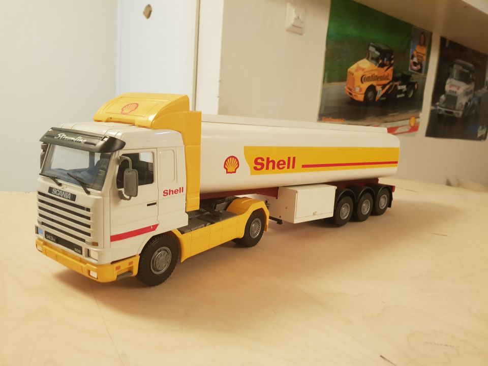 Emek Scania säiliöauto Shell.