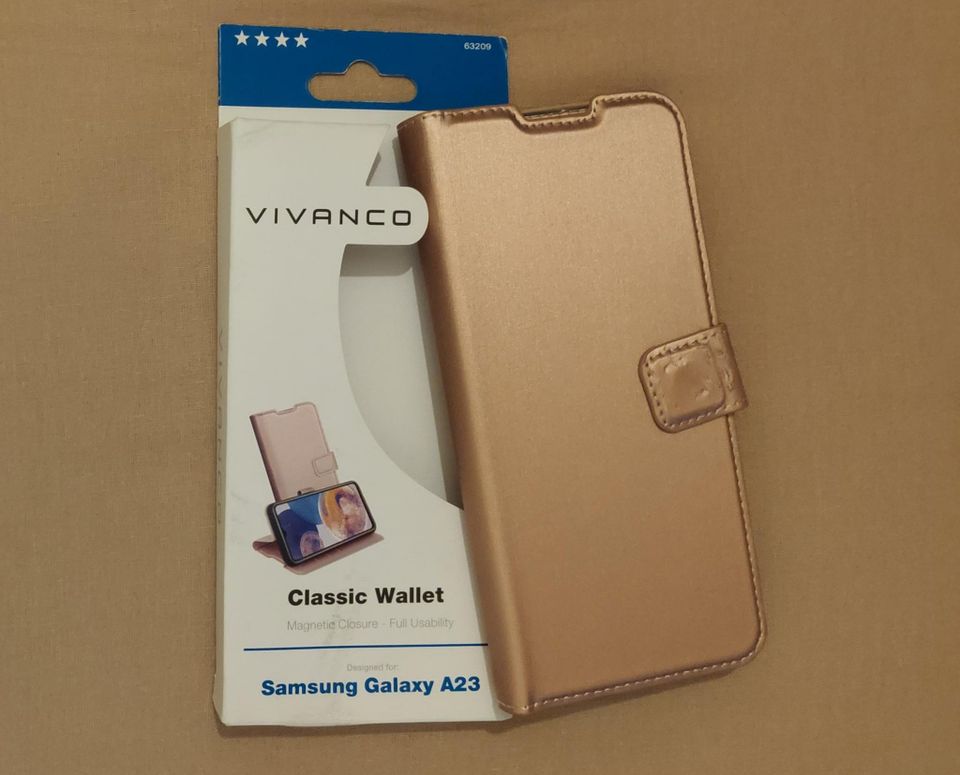 Samsung A23 suojakotelo lompakko