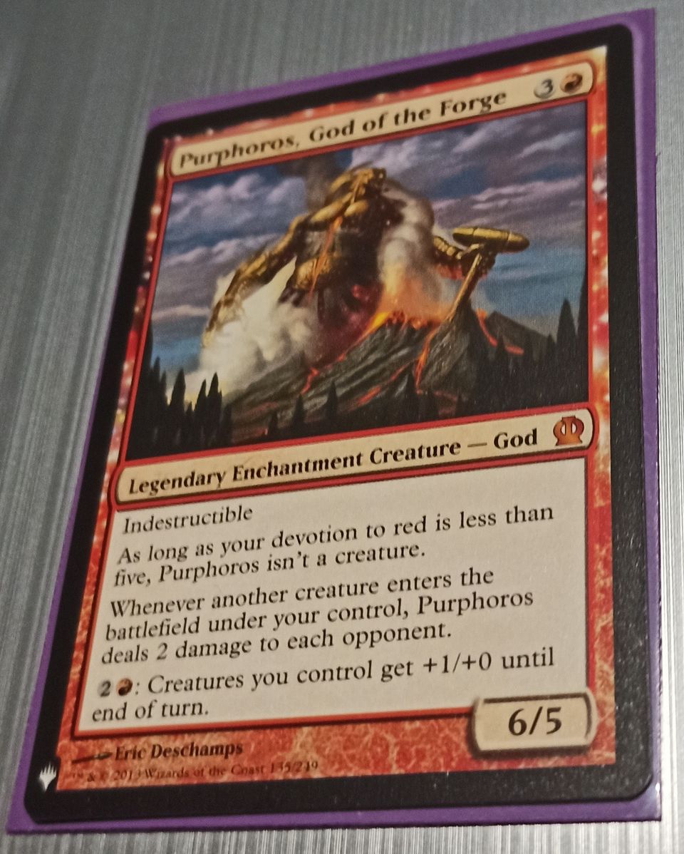 MtG: Purphoros, god of the forge