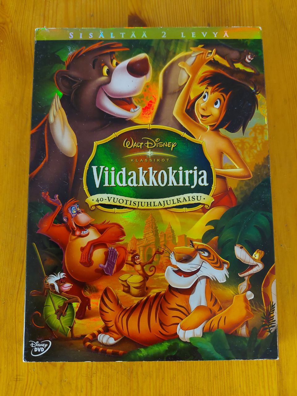 Viidakkokirja dvd