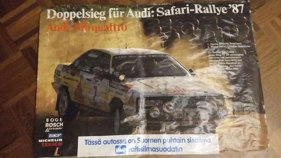 Safari-Rally juliste v 1987