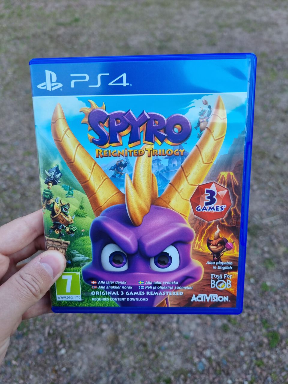 PS4 Spyro Reignited Trilogy videopeli