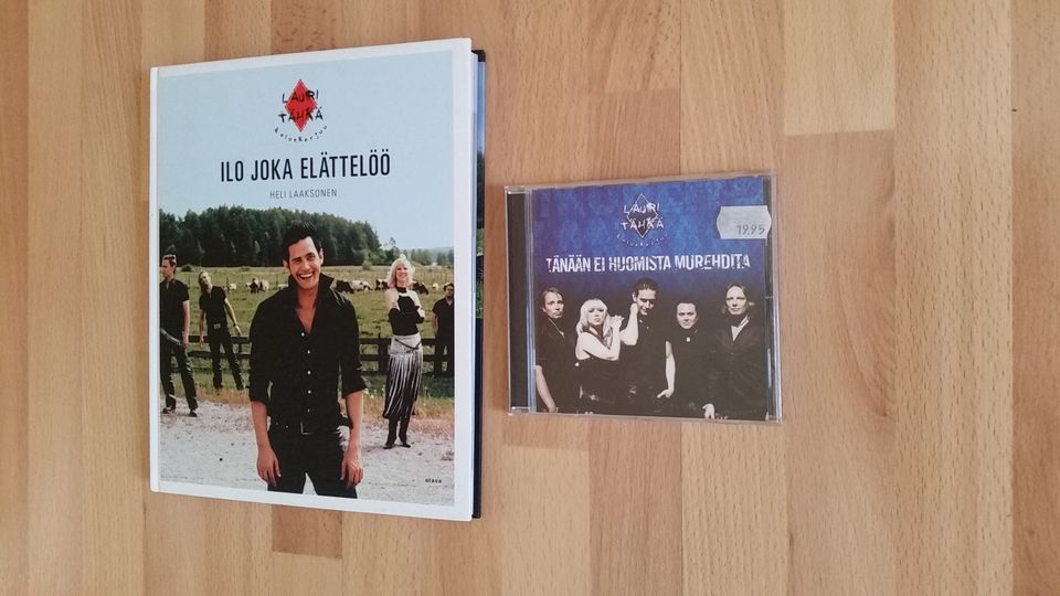 Lauri Tähkä ja Elonkorjuu kirja ja CD