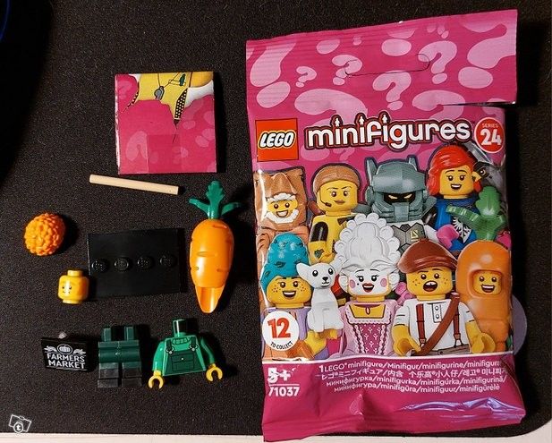Lego 71037 minifigures 24 Carrot mascot