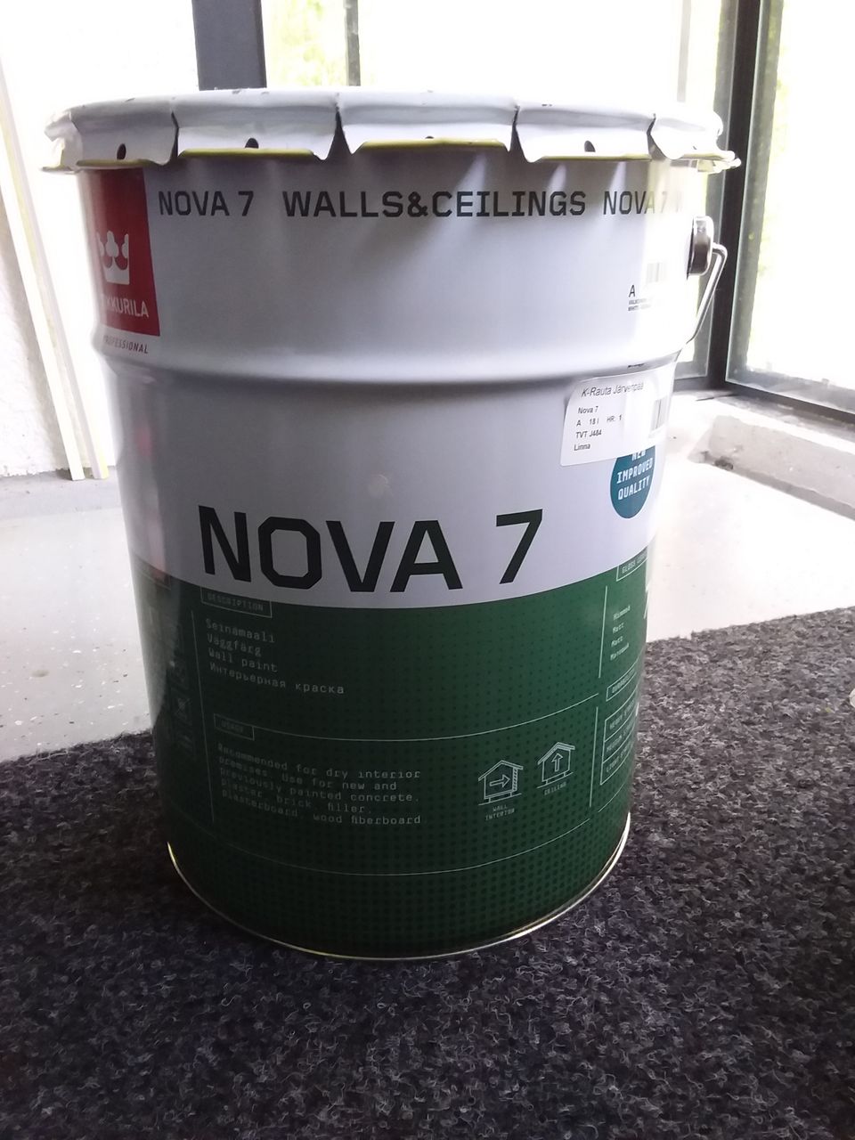 Nova 7 maali 18L Tikkurila