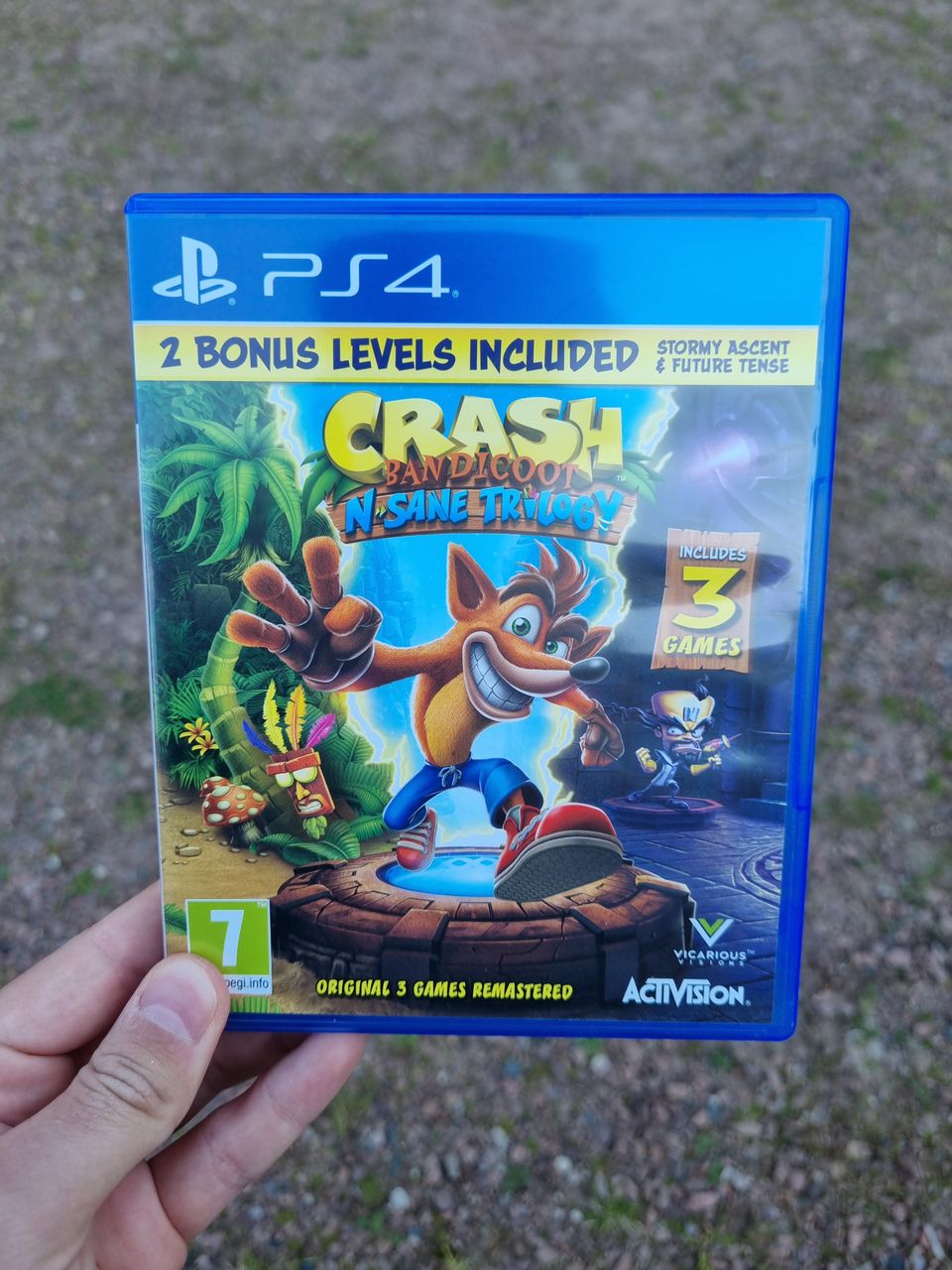 Crash Bandicoot N Sane Trilogy videopeli