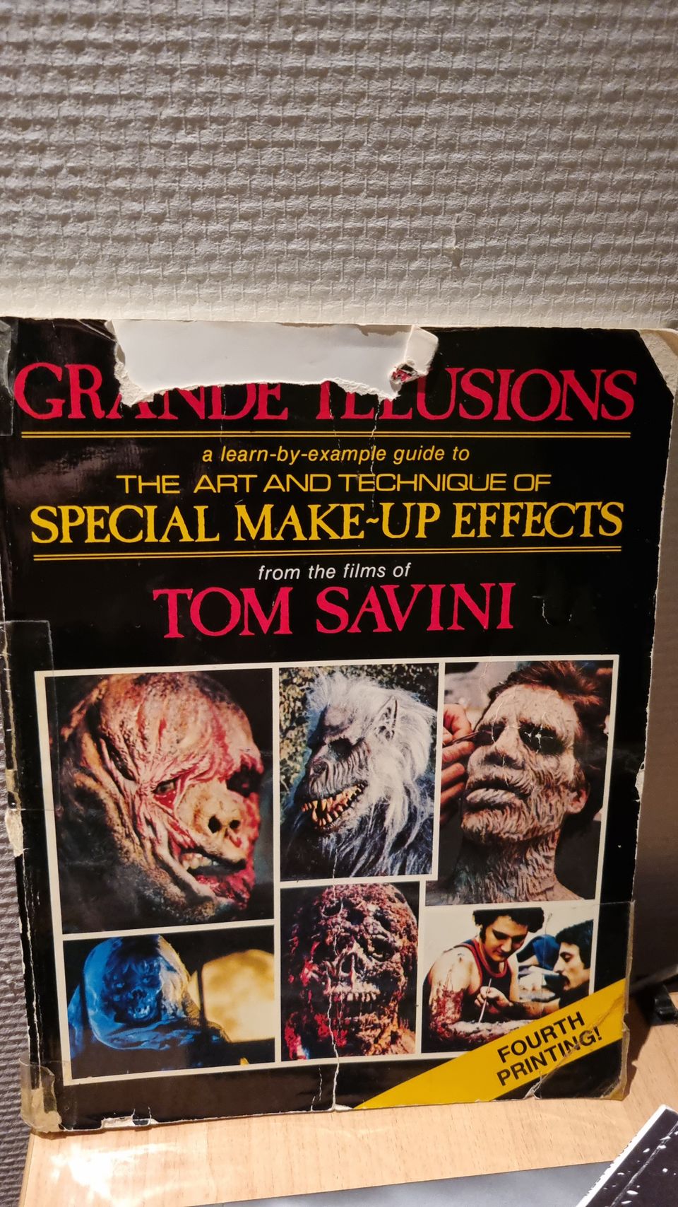 Tom Savini: Grande Illusions...Special Make-Up Effects Tom Savini -kirja