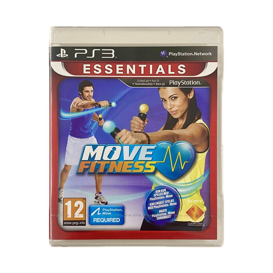 (uusi) Move Fitness - PS3 (+paljon muita pelejä)
