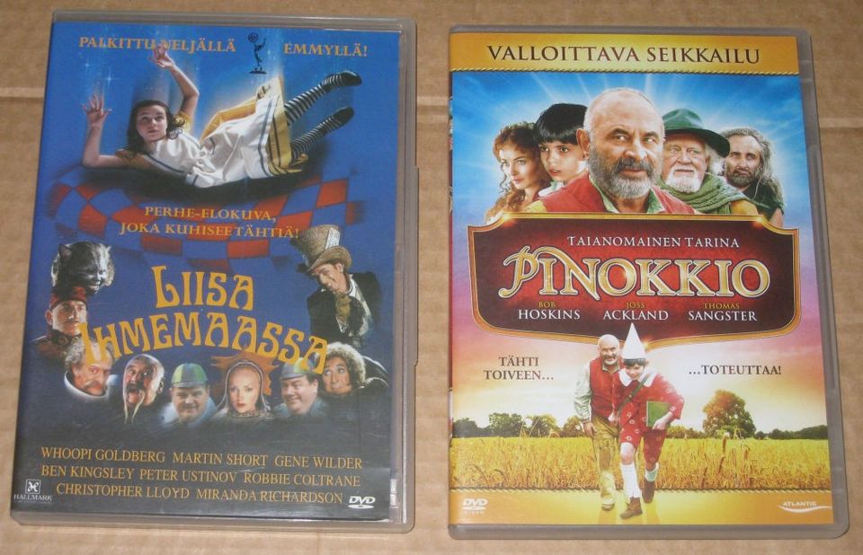 DVD: Elokuvia - 8 kpl - (seikkailu)