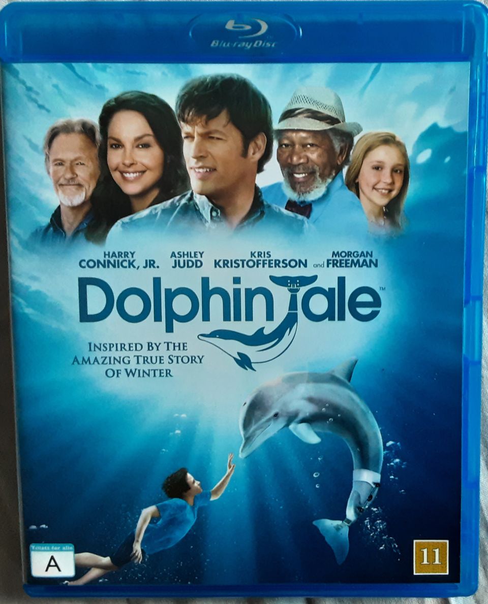 Dolphin Tale-Delfiinitarina, 2011 (Blu-ray)