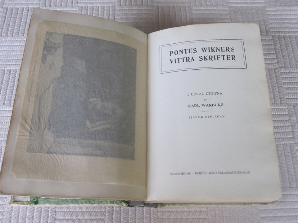 K. Warburg: Pontus Wikners vittra skrifter