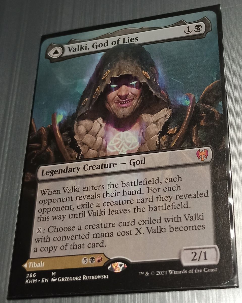 MtG: Valki, god of lies // Tibalt, cosmic impostor