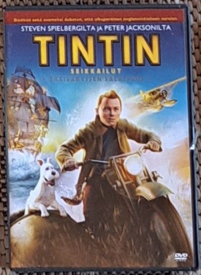 Tintin seikkailut yksisarvisen salaisuus dvd