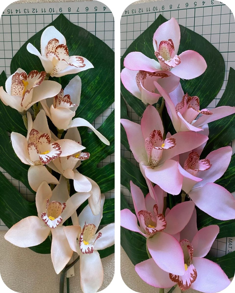 Orkidea+peikonlehti tekokasvi, uusi