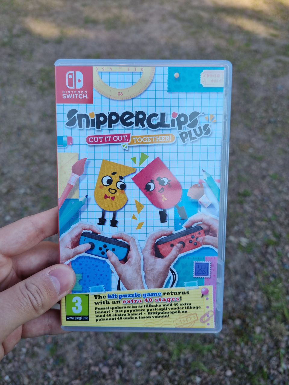 Snipperclips plus videopeli