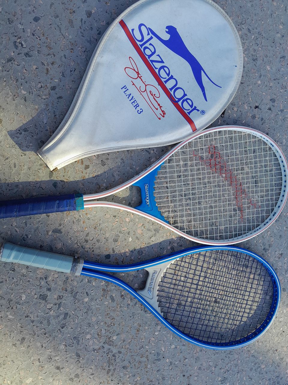 Slazenger ja rucanor Tennismailat