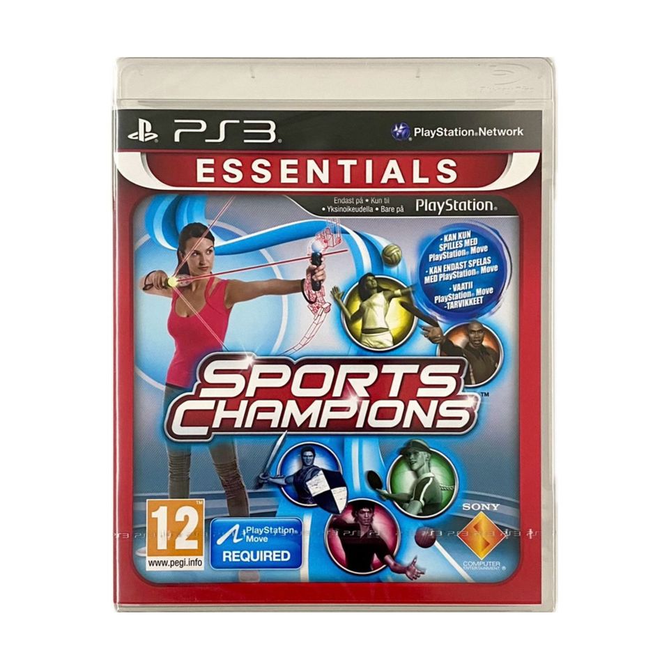 (uusi) Sports Champions - PS3 (+muita pelejä)