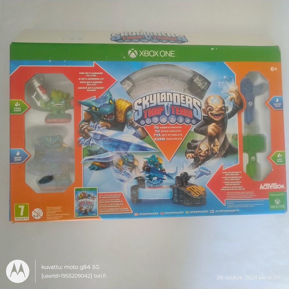 Skylanders Trap Team aloituspaketti Xbox One