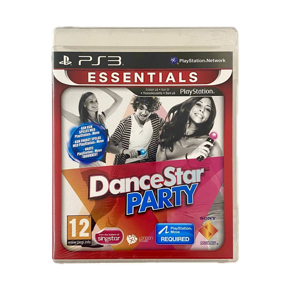 (uusi) Dance Star Party - PS3 (+muita pelejä)