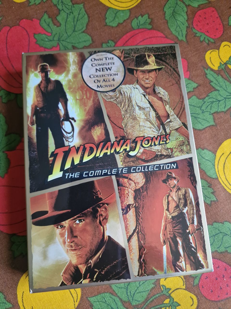 Indiana Jones elokuvat DVD