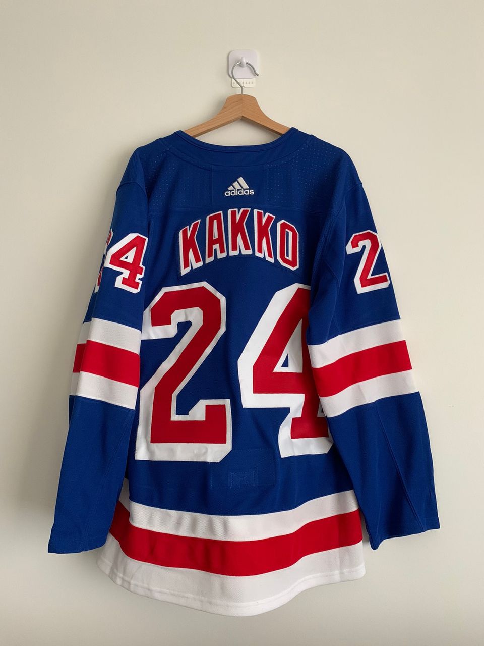 Kaapo Kakko New York Rangers Adizero Authentic pelipaita