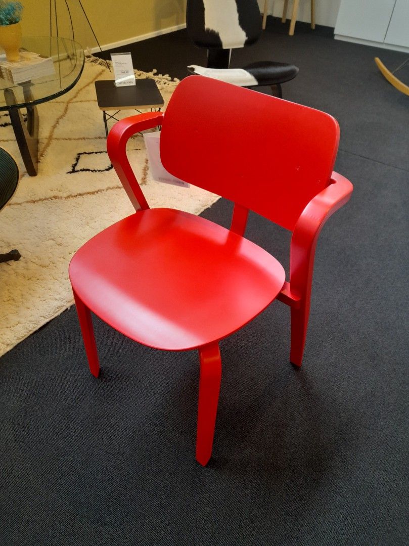 Artek Aslak-tuoli, punainen (ovh915)