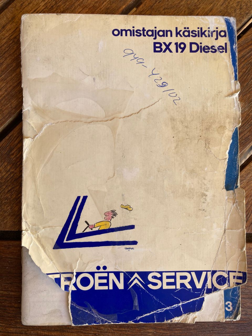 Citroen BX diesel omistajan käsikirja