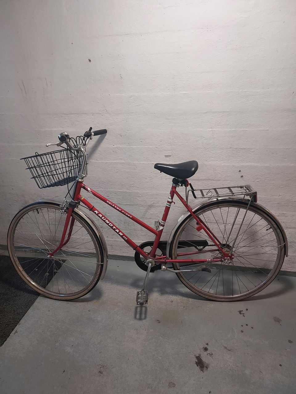 Kaunotar vintage polkupyörä