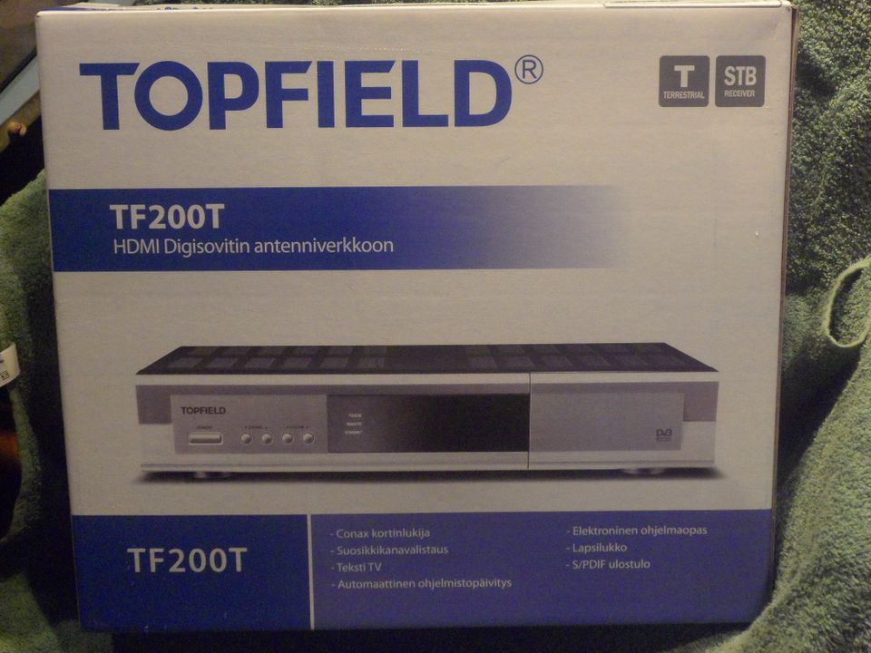 Topfield HDMI digiboxi antenniverkkoon