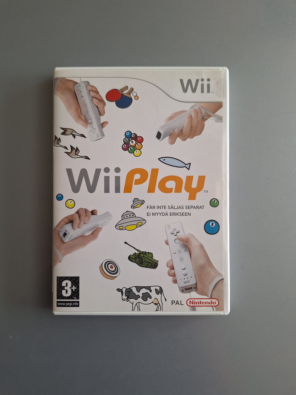 Nintendo wii peli.  Wii Play