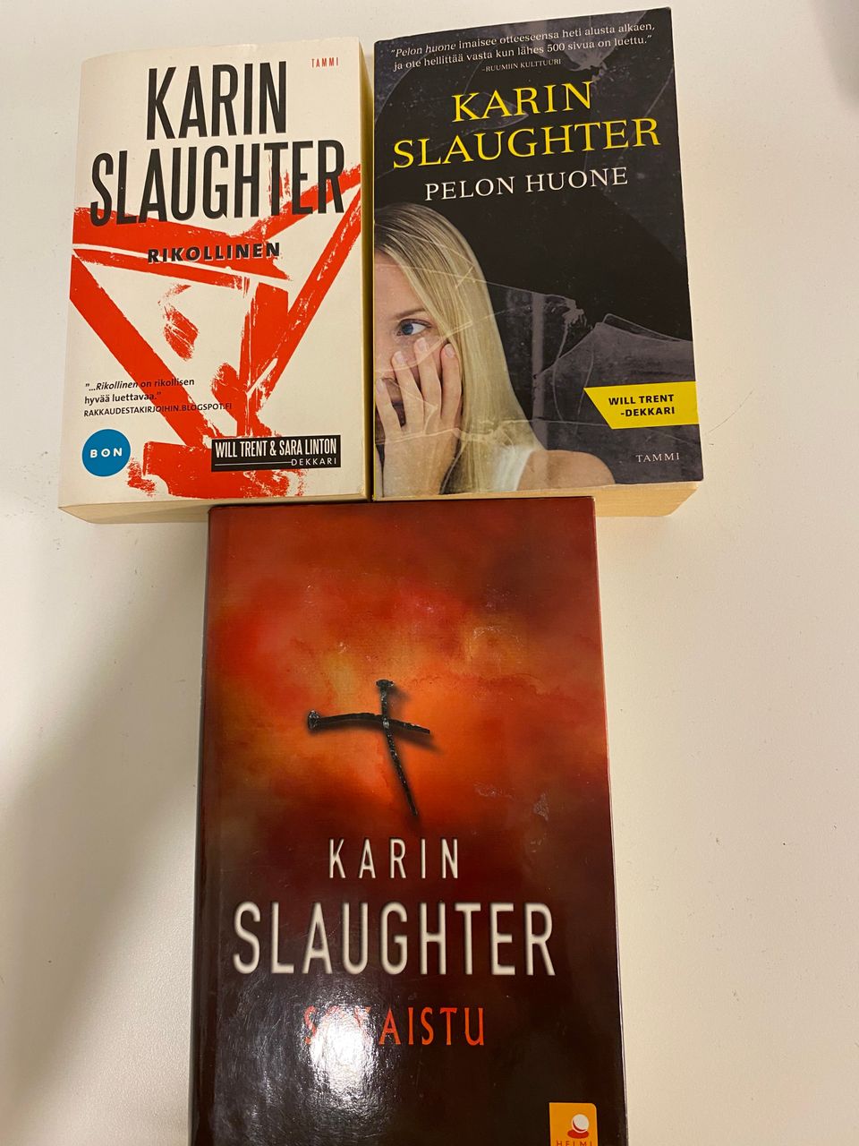 Karin Slaughterin kirjoja