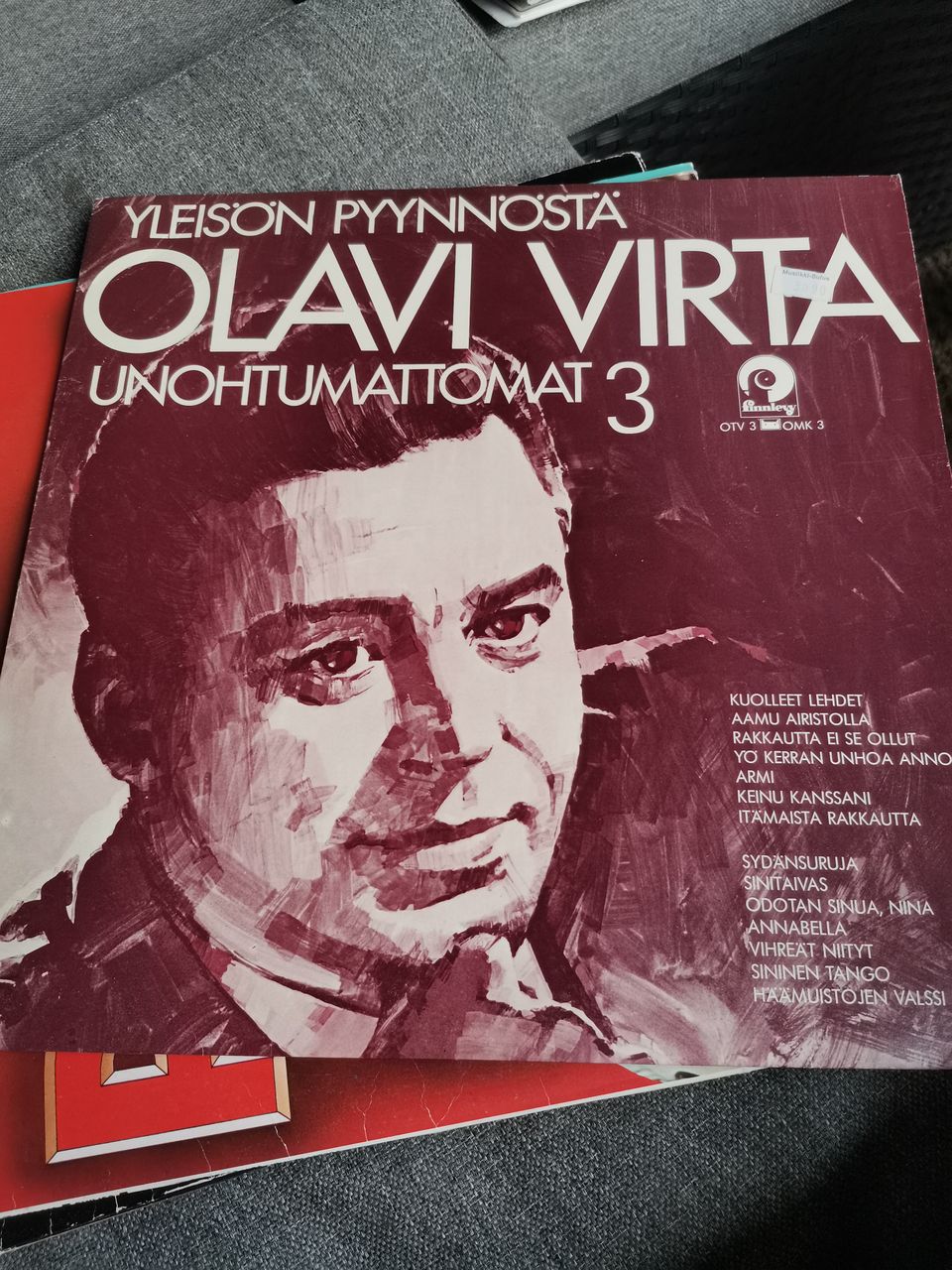 Olavi Virta unohtumattomat 3 LP