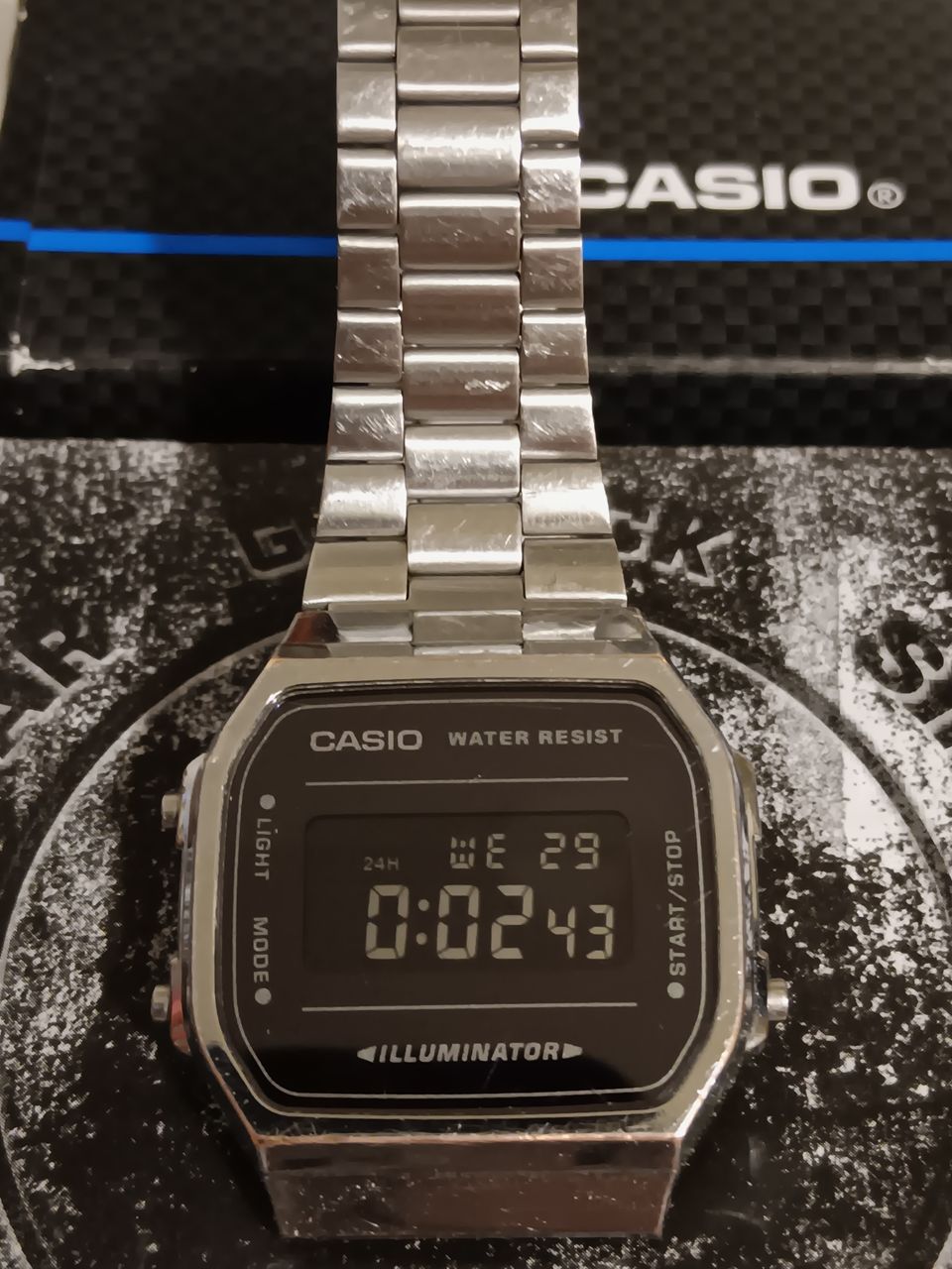 Casio A168WE