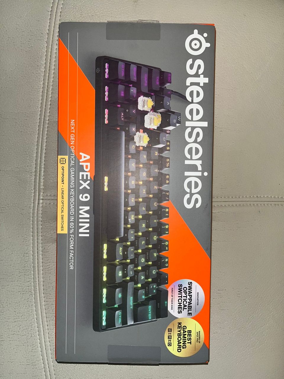 Steelseries Apex 9 Mini pelinäppäimistö