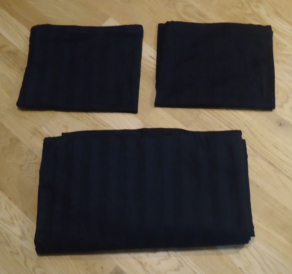 Tuplapeittoon satiinipuuvilla pussilakana + 2x tyynyliina
